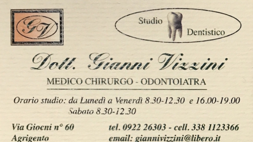 Foto Studio Dentistico Dott. Gianni Vizzini - Medico Chirurgo - Odontoiatra