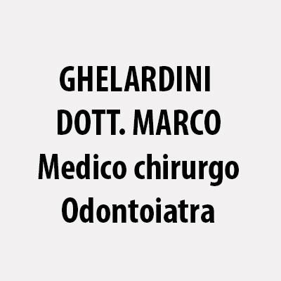 Foto Ghelardini Dott. Marco